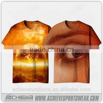 wholesale printed t-shirts, kids sublimation polyester t shirt