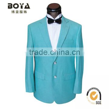 2015 new design regular suits T/R blazers for men casual mens blazer with bright color