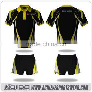 Customized sublimated coolmax fabric cricket jersey