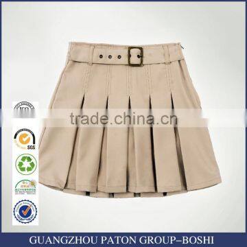 British Khaki Student Girl Skirt All-match Autumn Dress Pleated Skirt
