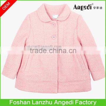 Children Girls Holiday Dress up Winter Xmas Woolen Glitter Overcoat photo-4