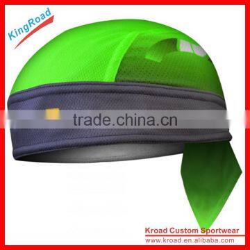 2016 custom fluorescent green cycle bandana manufacturer
