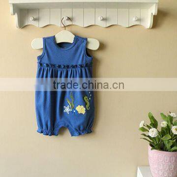 mom and bab 2013 baby romper 100% cotton newborn sunsuit