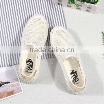 Lady Hollow Slip on All-match Canvas Sneaker Shoes Wholesale photo-3