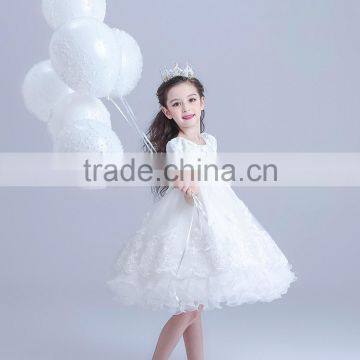 Wholesale Satin Kid Dresses Children Frocks Designs Name Of Girl Dress photo-2