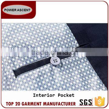 Hot Sale Oem Men Fashion Checked 2 Button Suits Jacket Blazer Suit For Men photo-6