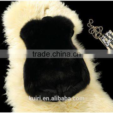 Silver Fox Fur Vest for Women Real Fox Fur Coat Women Noble Fashion Luxury Genuine Fur Coat Women photo-3