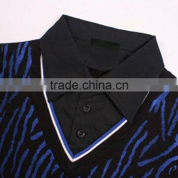 Loose Fit American Blue Sweater For Boys photo-2