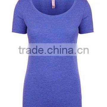 Next Level Apparel Ladies' Tri-Blend Scoop Tee - Made From Pre-shrunk 50% Polyester, 25% Cotton and 25% Rayon. photo-6