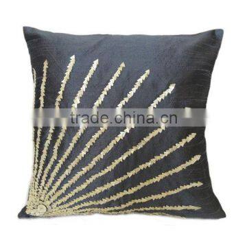 Mother Of Pearl Embroidery, Sun Burst Pillow , Sun Burst Pattern Pillow, Decorative Pillow Cover,Couch Pillow photo-3