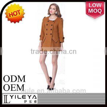 2015 Latest Russian Winter Design Elegant Lady Fashoin Coat photo-5