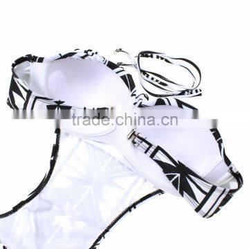 Sexy Women Halter Cut Out One-Piece Swimwear Swimsuit photo-3