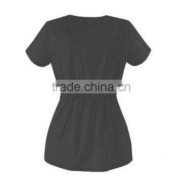 Women's Medical Diagnostic Set Missy 2 Pockets Scrub Top Set photo-2