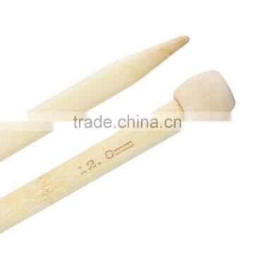 High Quality Crocheting & Knitting Natural Bamboo 12.0mm SP Double Knitting Needles photo-2