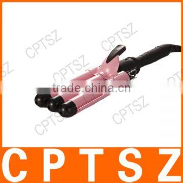 Hot Styler Three Tube Hair Curler With TUV--SUD CE-EMC ROHS Certificate (110v--240v ) photo-5