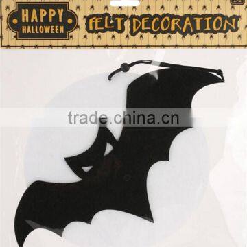Large Felt Bat Moon Halloween Hanging Decoration Fancy Dress Scary Kids Party Supplies in China photo-2