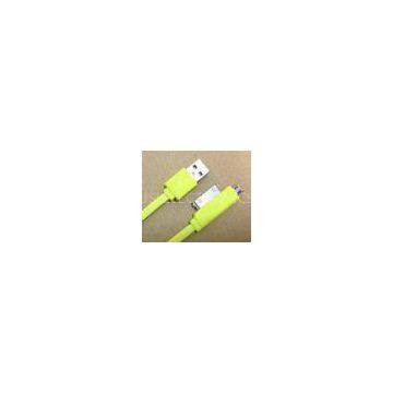 2 In 1 White HTC Micro USB Cable / Samsung , Blackberry Micro USB Power Cable