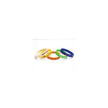 manufacture any of customized silicon bracelet Non-toxic  Eco-Friendly Healthy