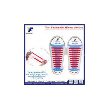 Fancy colorful stretchy shoelaces for kids