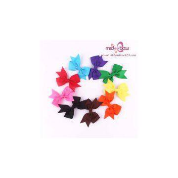 Grosgrain Ribbon Bow With Hair Bow