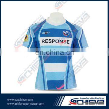 custom 2017 The Newest Lightweight Lycra Rugby Protection Padded Shirt