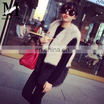 2016 Winter Top Sell Women's Gilet Fashion Luxurious Real Fur Vest photo-5