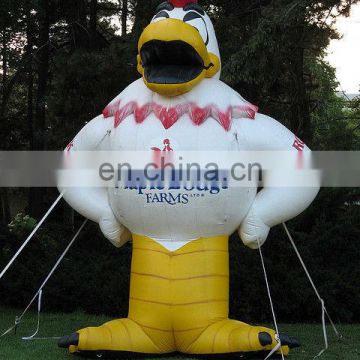 larege inflatable chicken for advertising