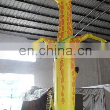 advertising Inflatable animal Air Dancer,inflatable giraffe sky guy