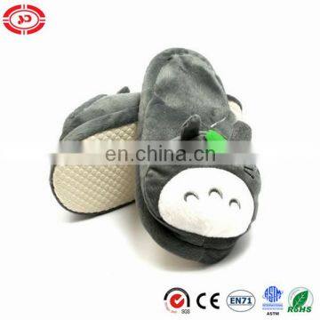 Totora plush anti-slip soft warm family shoe stuffed slippers