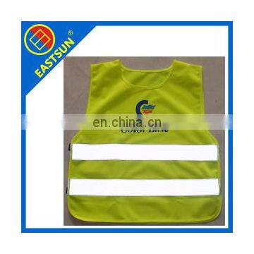 2017 cute design printing chilren safety vest