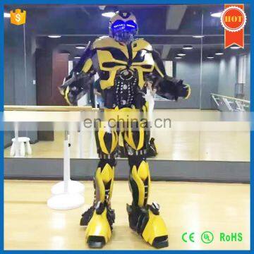 Halloween Costume Cool Cosplay Costumer Bumblebee and Optimus photo-3