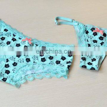 2015 Nifty and Sexy Underwear Set/cotton Top Set/chemise photo-5