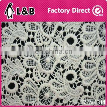 beautiful latest style crocheted lace fabric