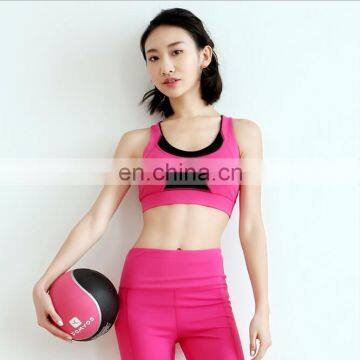 New Women Shockproof Sports Bra, Stretch Push Up Padded Fitness Vest ,Breathable Seamless Underwear Yoga Running Tops#1155