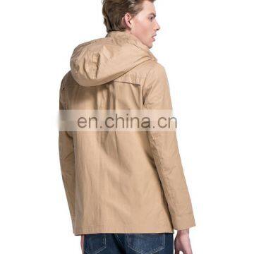 T-MC004 High Quality Fashion Khaki Factory Winter Mens Coats photo-2
