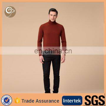 New design turtle neck cashmere pullover