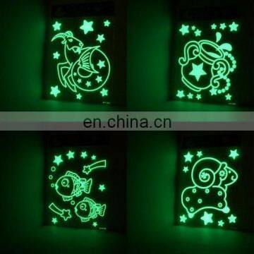 2017 Wholesale Promotion Halloween Party Decoration Monster Glow Sticker photo-2