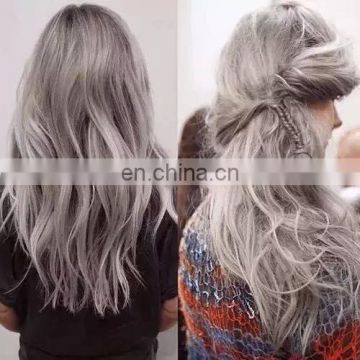 7A!2016 new style QingdaoYotchoi brazilian hair weave wholesale price gray 100% human hair brazilian