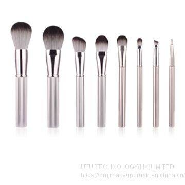 HMJ High-Quality Makeup Brush Set 8pcs Private Label Customized Cosmestic Brush photo-5