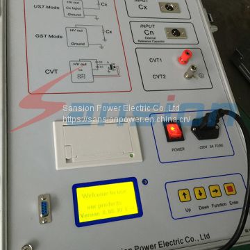 10kv 12kv Transformer Capacitance Dissipation Factor Tester Dielectric