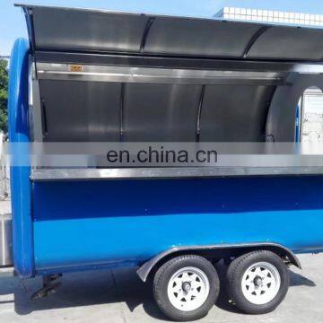 Mobile catering vans camion food truck a vendre electric dining cart for sale