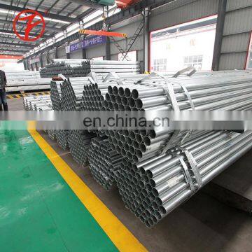 140 mm astm a500 pre galvanized water pipe