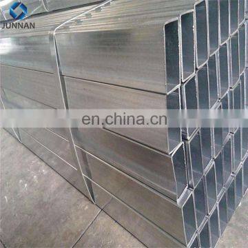 JIS Standard Steel Galvanized Hollow Section tube sizes