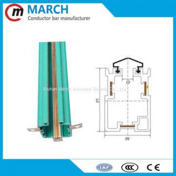 China cheapy conductor bar for  crane hoist 80a 100a 120a