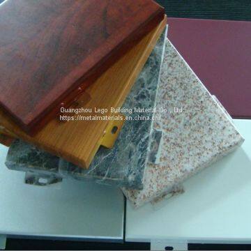 Office Building High Quality Aluminum Veneer Original Ecological Wood Grain