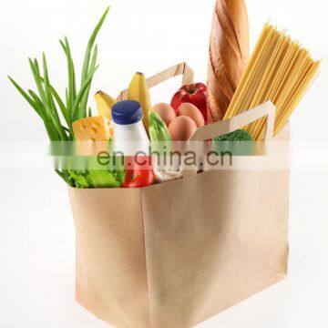 Factory price Full Box Grocery Bag paper grocery bag for fruit and vegetable