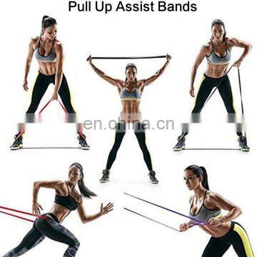 Non Slip Custom Logo Hip Resistance Bands Multi Colors Circle Elastic Band Fitness Exercise Latex Elastic Band