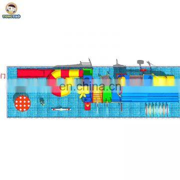 Guangzhou Factory Kids Play Set Swimming Plastic Pool Water Slide