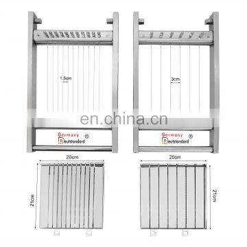 Germany Manual Chocolate Cake Guitar Bar Cutting Machine Commercial Double Arm Manual Chocolate Grid Cutter Slicer