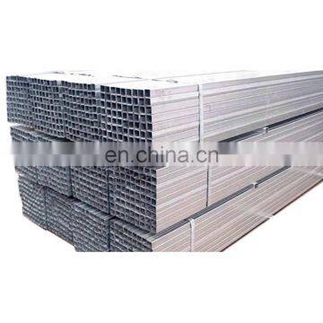 hot dip galvanized coating square rectangular tube Q195 Ms GI hollow section steel pipe